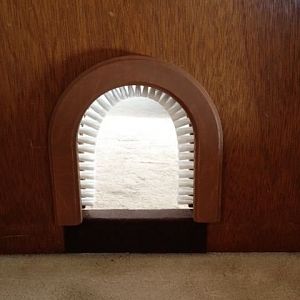 Cat hole - for interior door
